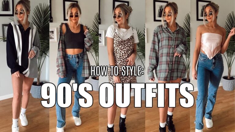 Creating 90s-Inspired Outfits For Today’s Fashion Scene