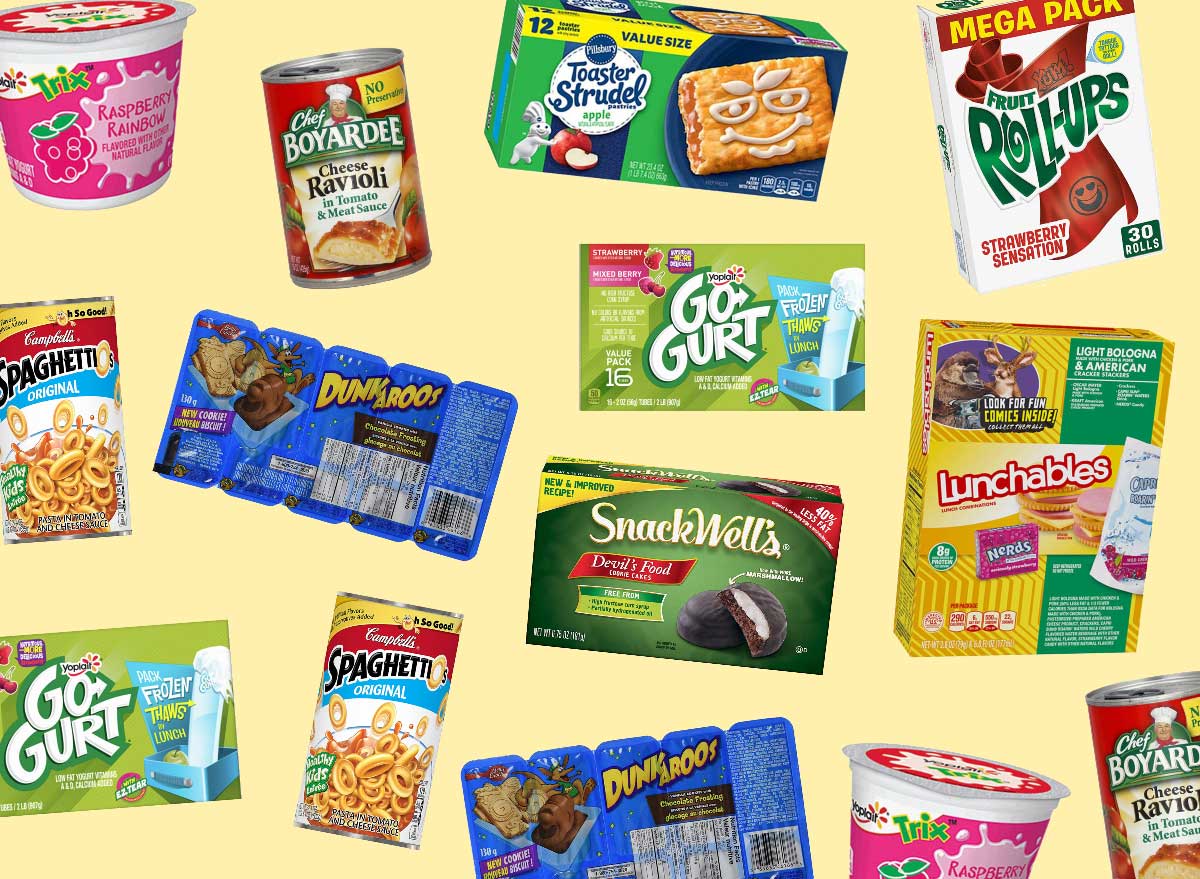 90s Snacks and Drinks