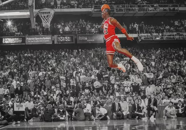 Michael Jordan 1990s Poster