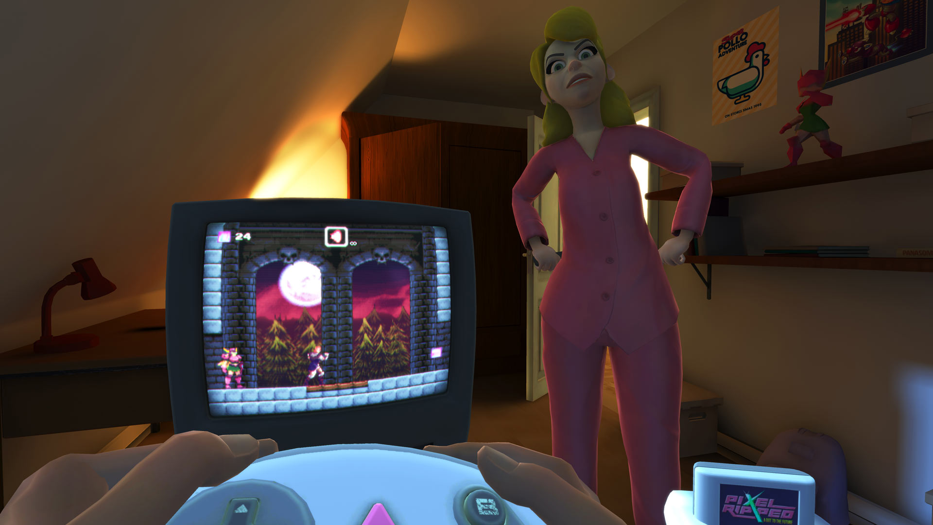 Video Game Pixels in 1995