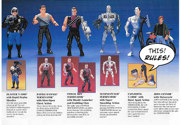 90s Terminator Toys