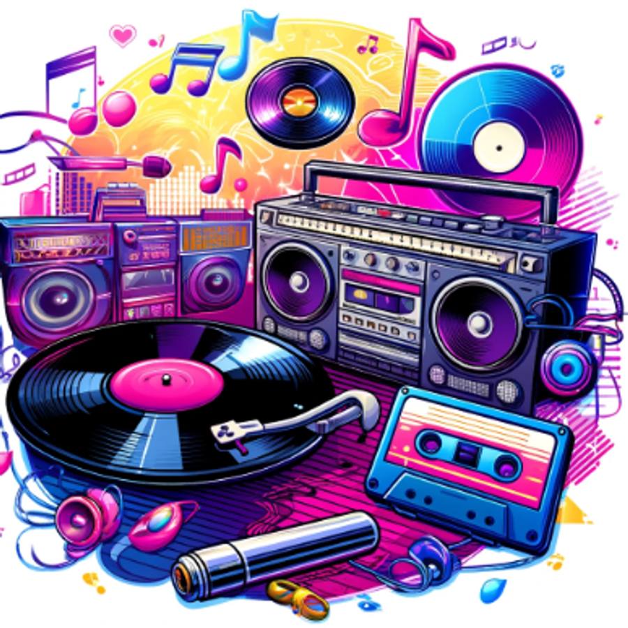 90s music and mix-tape culture